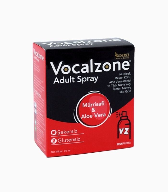 VOCALZONE YETISKIN BOGAZ SPREYI 20 ML