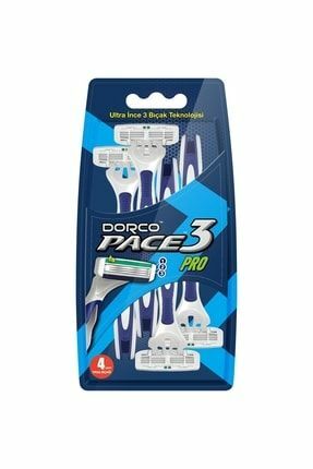 Dorco Pace 3 Traş Makinesi 3 Bıçaklı + 4 Yedekli