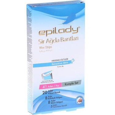 Epilady Sir Ağda Bantları Hassas Ciltler 41'li