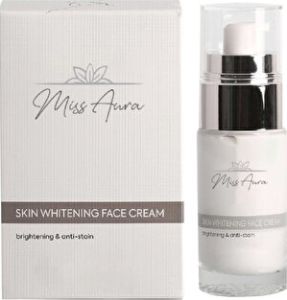 Miss Aura Cilt Beyazlatıcı Yüz Kremi Aydınlatıcı Leke Karşıtı 40 ml