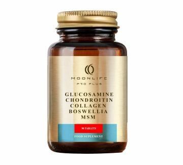 Moonlife Glucosamine Chondroitin Collagen Boswellia Msm 90 Tablet