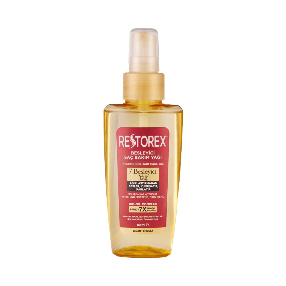 Restorex 7 Besleyici Yağ İçerikli Besleyici Saç Bakım Yağı 80 ml