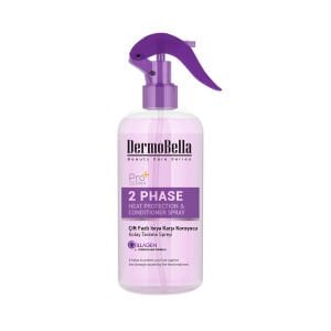 Dermo Bella Pro+ Çift Fazlı Isıya Karşı Koruyucu Kolay Tarama Spreyi 250 ml