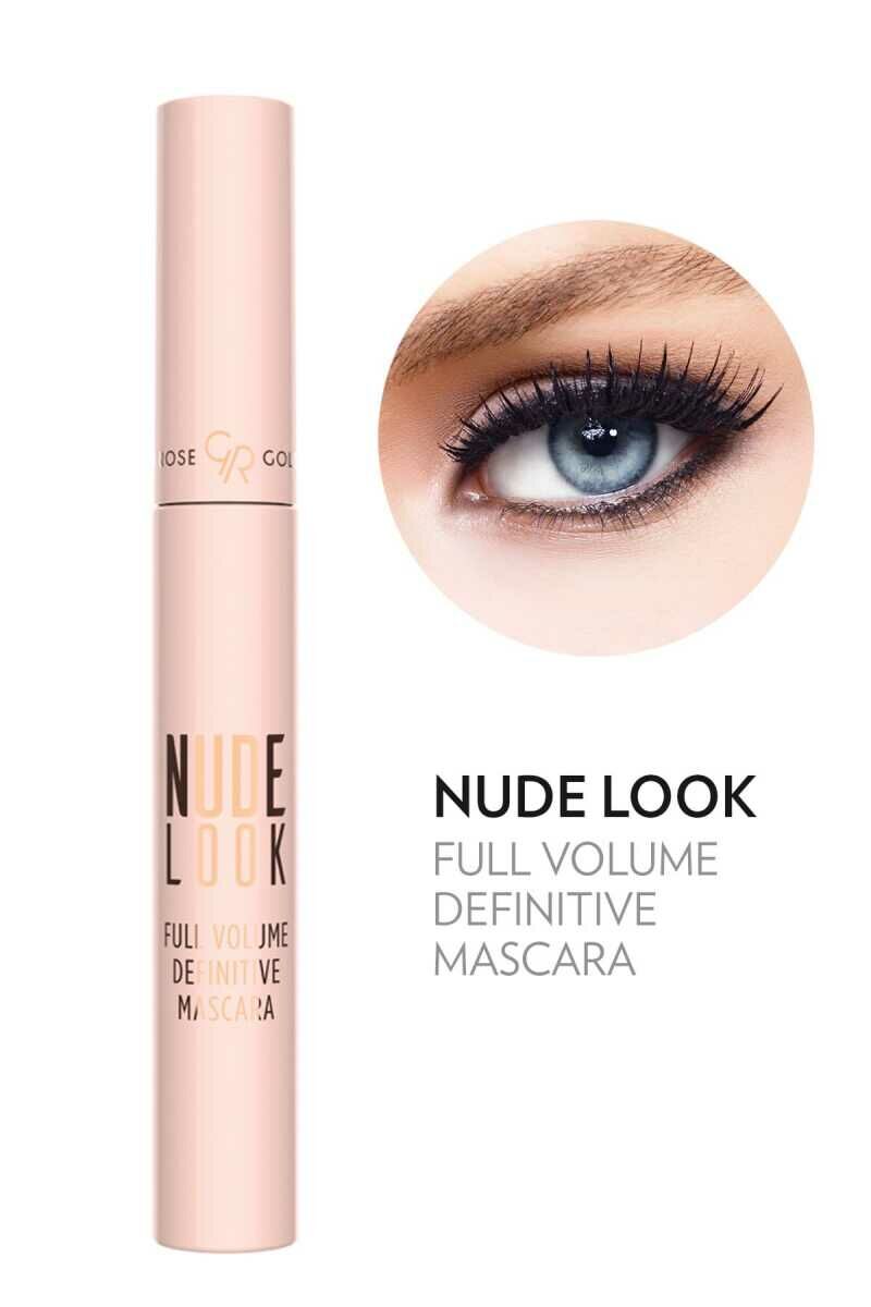 Golden Rose Nude Look Full Volume Definitive Maskara