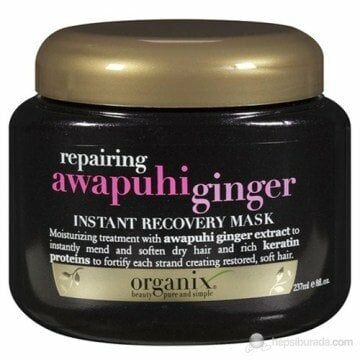 Organix Awapuhi Ginger Maske Onarıcı Anında Yenileyici 237 ml