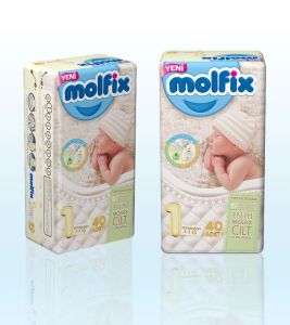 Molfix Yeni Doğan 1 Numara Jumbo Bebek Bezi 44’lü