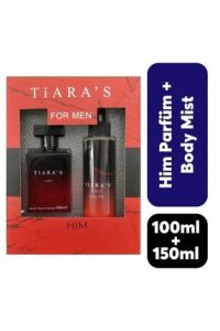 Tiaras EDT Men Him 100 ml + Body Mist 150 ml