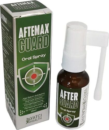 Aftemax Guard Oral Ağız Bakım Solüsyonu Sprey Cam 20 ml
