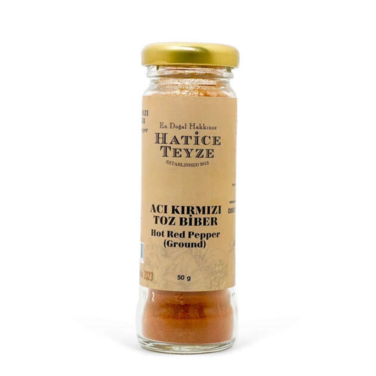 Hatice Teyze Acı Kırmızı Toz Biber 50 gr