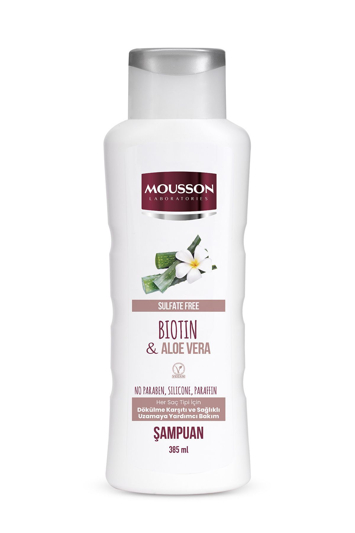 Mousson Biotin&Amp Aloe Vera İçeren Dökülme Karşıtı Uzamaya Yardımcı Sülfatsız Saç Bakım Krem ve Maskesi 365 ml