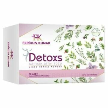 Feridun Kunak Detoxs Karışık Bitki Tozu 30 Adet