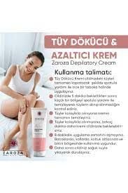 Zaroza Tüy Dökücü Krem 100 ml