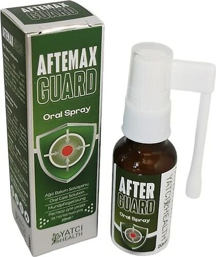 Aftemax Guard Oral Ağız Bakım Solüsyonu Sprey Cam 20 ml