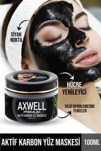 Axwell Premium Aktif Karbon Yüz Maskesi 100 ml