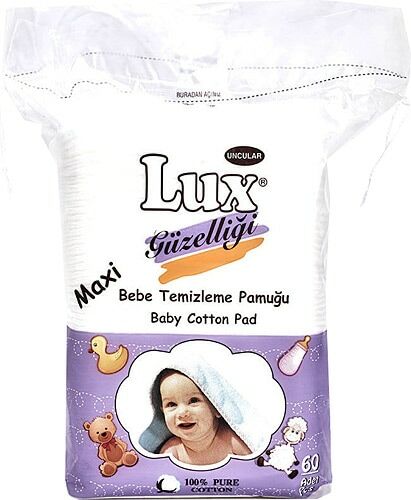 Lux Baby Bebek Temizleme Pamuğu 60'lı