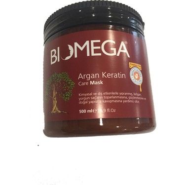 Biomega Argan Keratin Saç Maskesi 500 ml