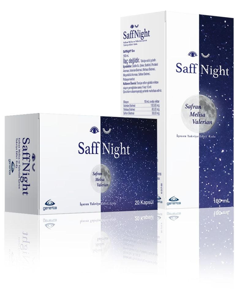 SaffNight 20 Kapsül