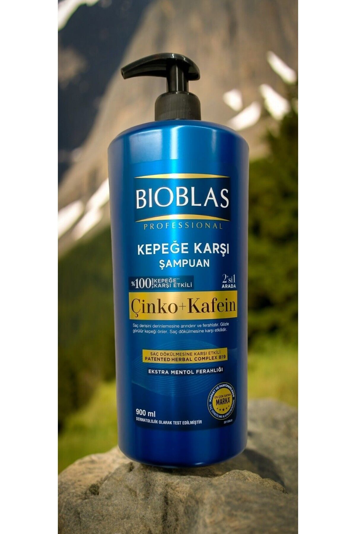 Bioblas Kepeğe Karşı Şampuan Çinko & Kafein 900 ml