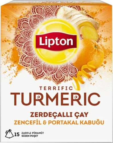Lipton Terrific Turmeric Zerdeçallı Çay 2 gr 15'li