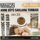 Minion My Baby Anne Sütü Saklama Torbası 30'lu