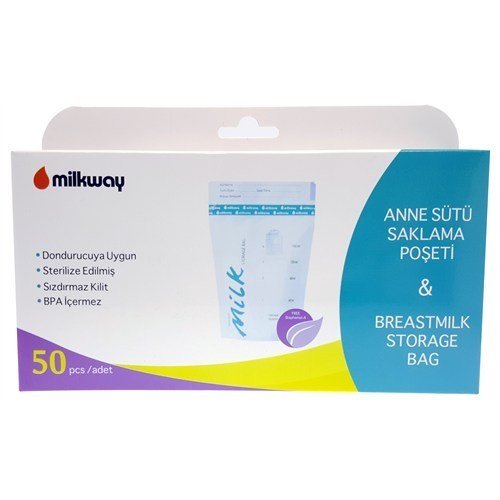 Milkway Süt Saklama Poşeti 50 li
