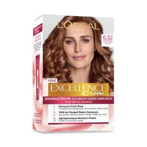 L'Oreal Paris Excellence Saç Boyası 6/32 Altın Açık Kahve