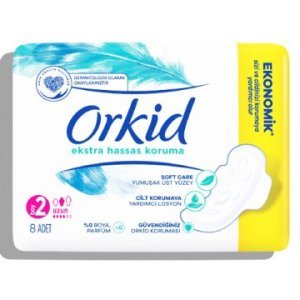 Orkıd Extra Hassas Uzun 8 Lı
