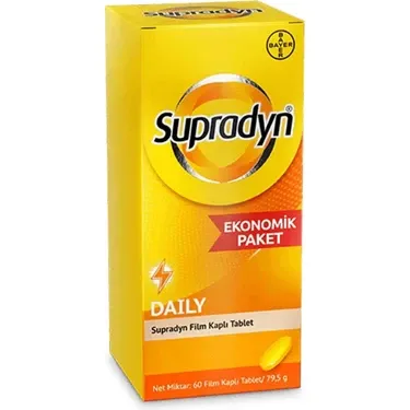 Supradyn Daily Koenzim Q10 60 Film Kaplı Tablet