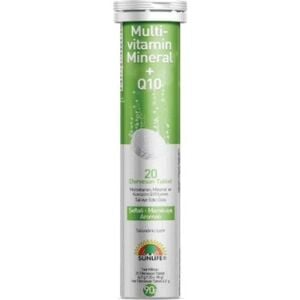 Sunlife Multivitamin Mineral Q10 20 Efervesan Tablet
