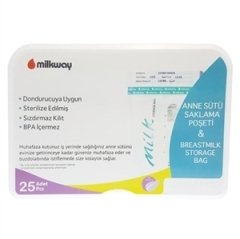 Milkway Süt Saklama Poşeti 25 li