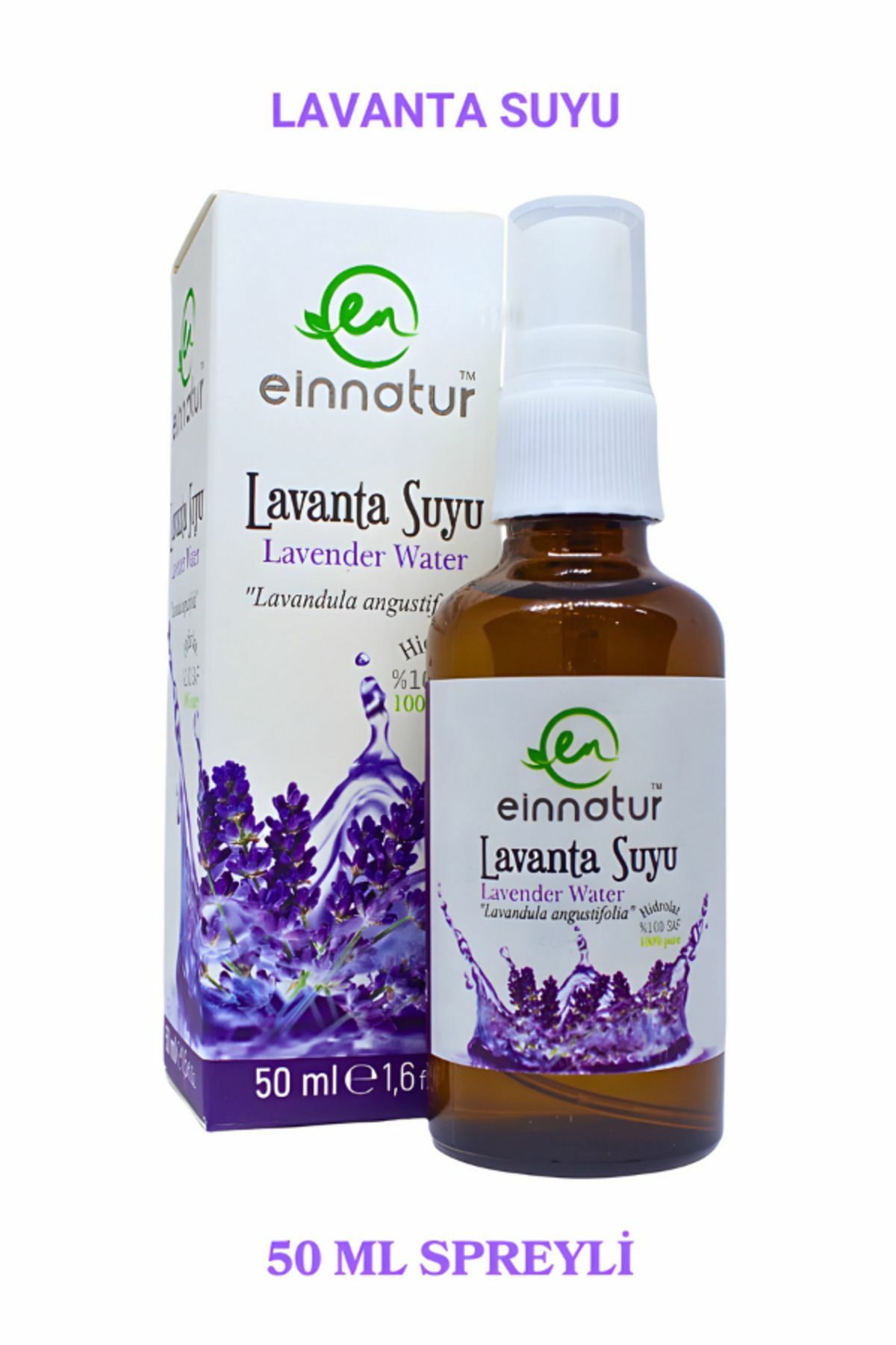 Einnatur Lavanta Suyu Spreyli Hidrosol Bit Kovucu 100 ml