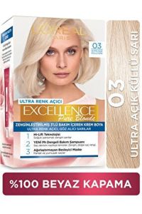 L'Oreal Paris Excellence Saç Boyası 0.3 Ultra Açık Küllü Sarı