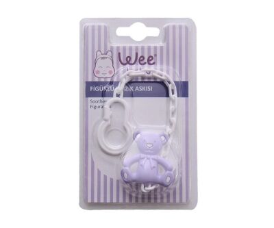 Wee Baby 901 Emzik Askısı Desenli - Mor
