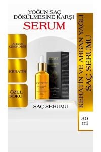 Cozyce Aşırı Yıpranmış Saçlar İçin Keratin & Argan Bakım Yağı 30 ml