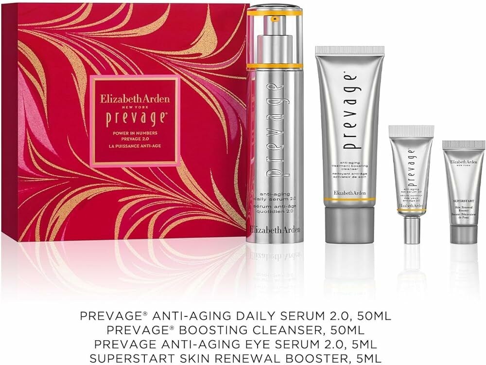 Elizabeth Arden Prevage - Serum 2,0 50 ml + Cleanser 50 ml + Skin Renewal Booster 5 ml + Eye Serum 5 ml