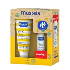 Mustela Güneş Losyonu SPF50+ 100 ml + Body Losyon 100 ml Hediye