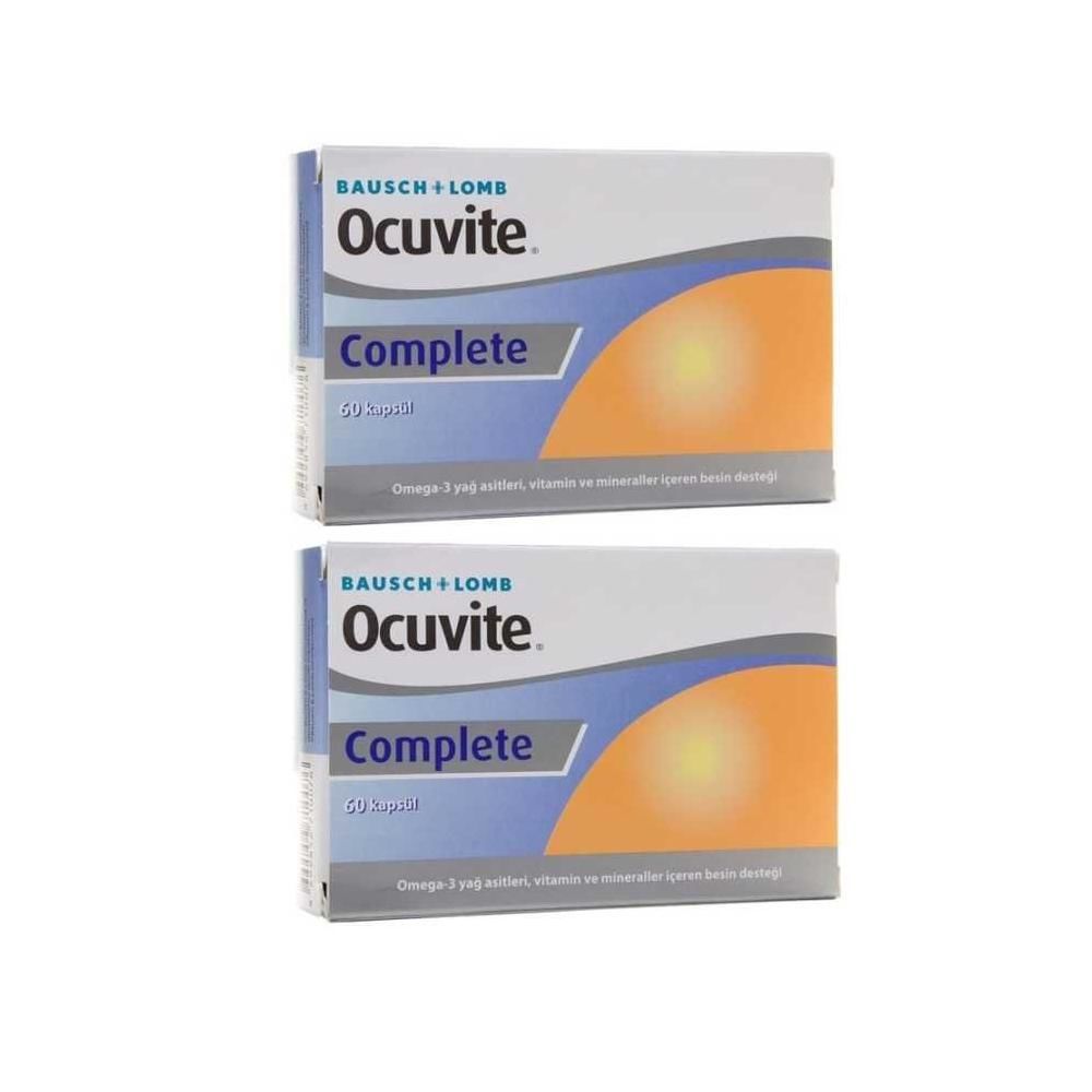 Ocuvite Complete 60 Kapsül - 2'li Fırsat Paketi (644 TL Etiketli)