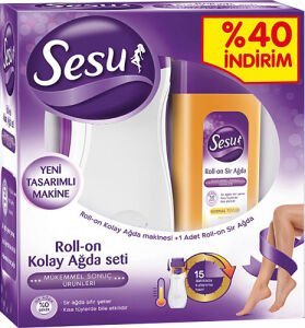 Sesu Isıtıcılı Ağda Seti Klasik