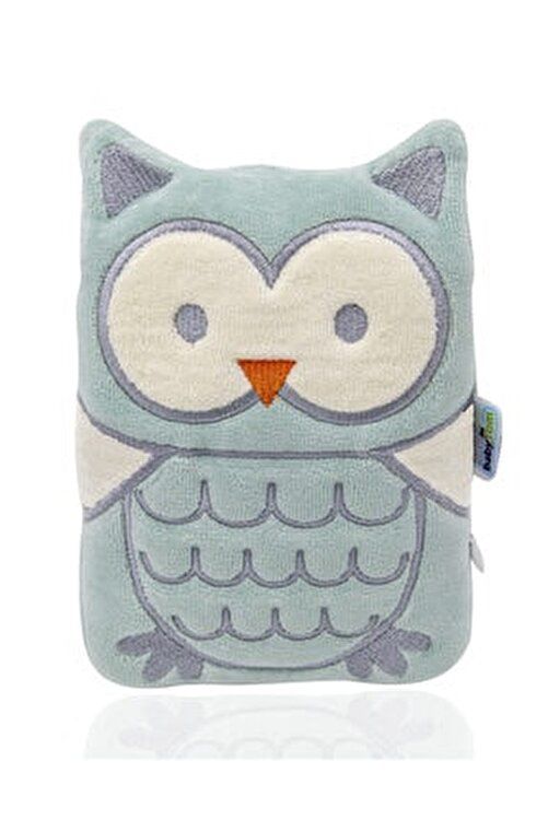 Babyjem Kiraz Çekirdekli Gaz Giderici Baykuş Yastık Kadife - Yeşil