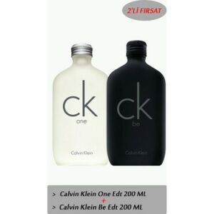Calvin Klein Parfüm Seti - One EDT 200 ml + Be EDT 200 ml
