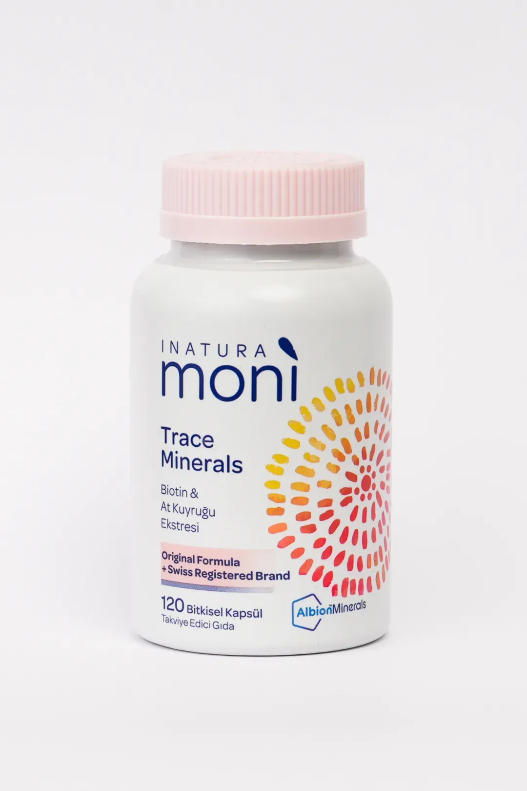 İnatura Moni Trace Minerals 120 Kapsül