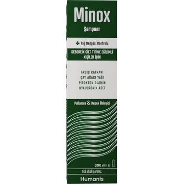 Minox Şampuan Seboreik Cilt Tipine Eğilimli 300 ml