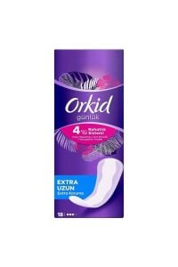 Orkid Günlük Ped Extra Uzun 18'li