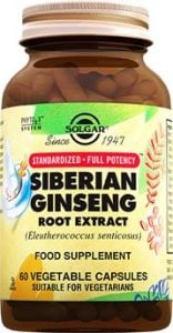 SOLGAR SIBERIAN GINSENG ROOT EXT. 60 KAP