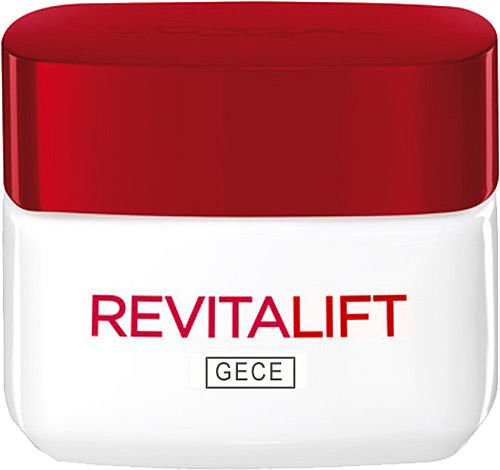 L'Oreal Paris Dermo Revitalift Kırışık Karşıtı Gece Kremi 50 ml
