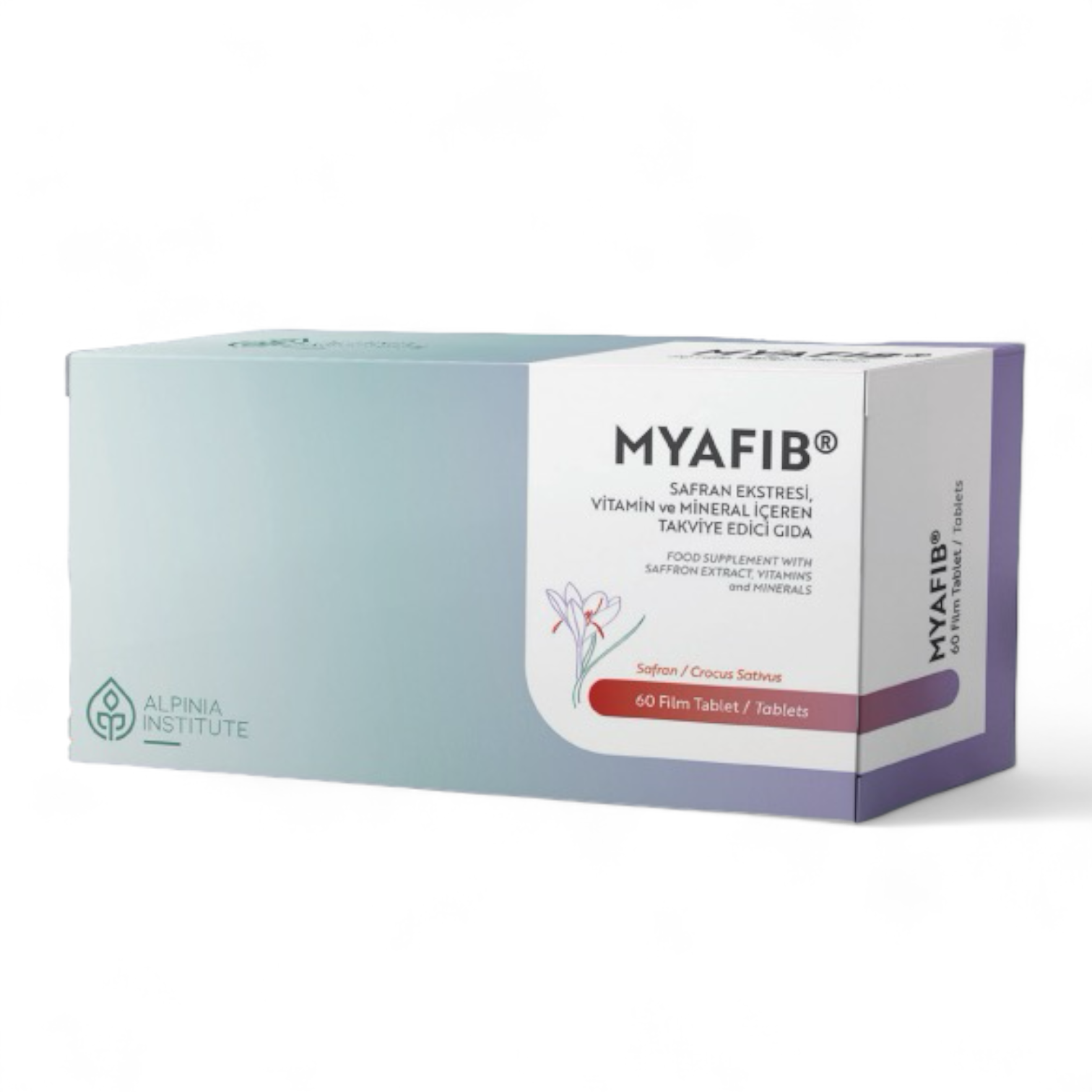 Myafib Safran Ekstresi, 5-Htp, Vitamin ve Mineraller İçeren 60 Tablet