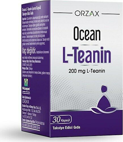 Ocean L-Teanin 200 mg 30 Kapsül