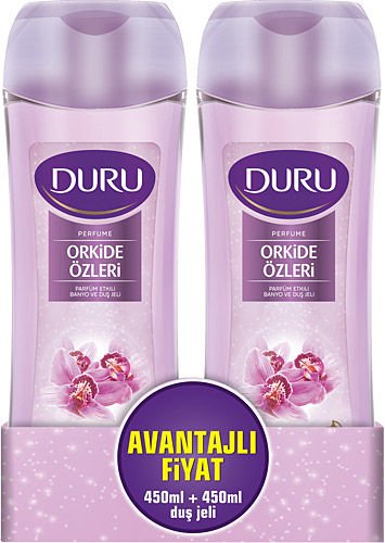 Duru Perfume Orkide Duş Jeli 450 ml - 2 Adet