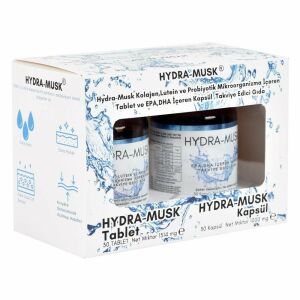 Hydra Musk Cilt Nem Artırıcı 30+30 Kapsül - Kofre Paket