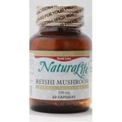 Natural Life Reishi Mushroom 300 Mg 60 Cap